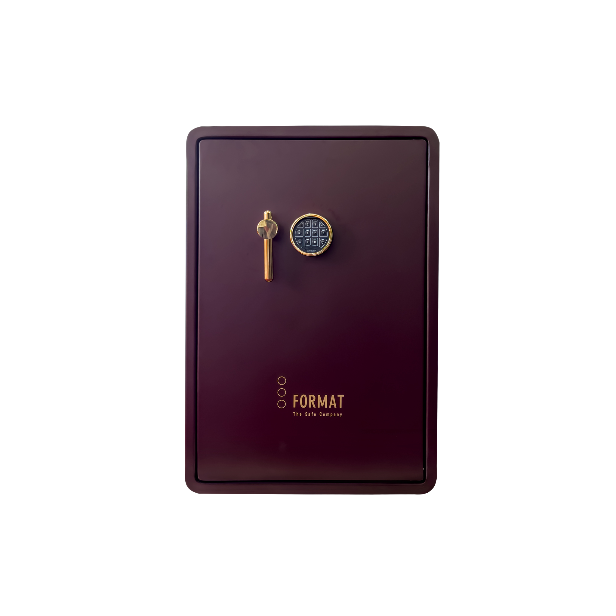 Format Home Safe LEO50 – S&G Electronic Lock, Burgundy