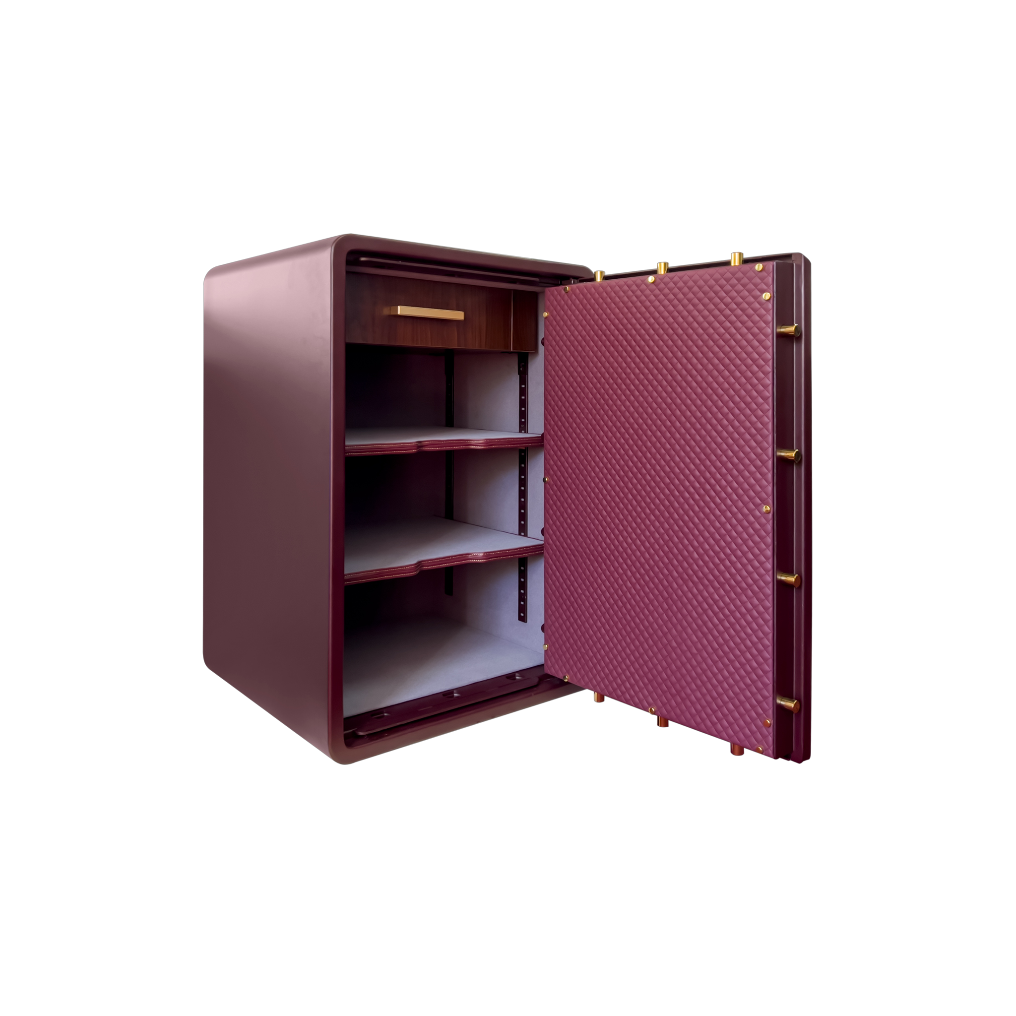 Format Home Safe LEO50 – S&G Electronic Lock, Burgundy