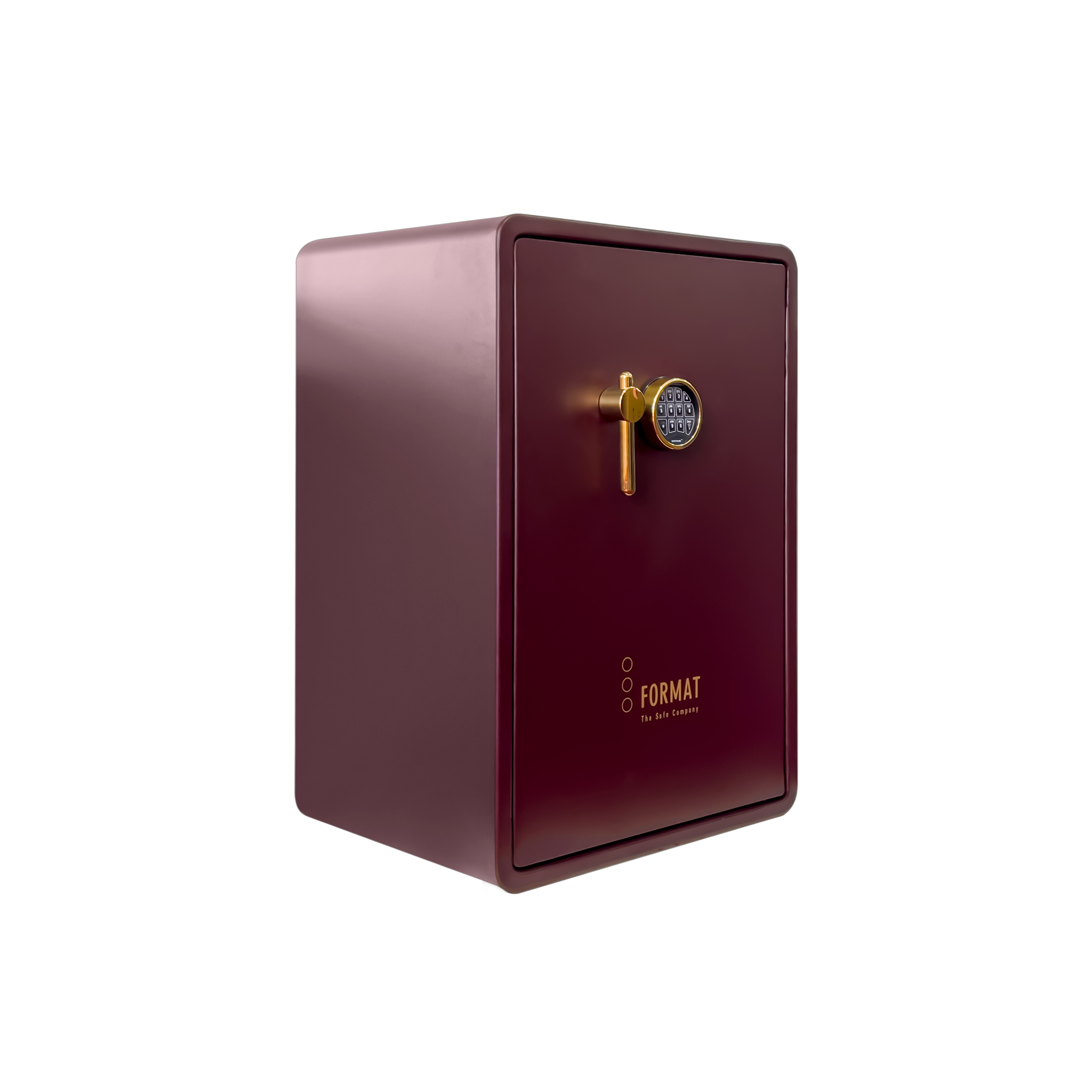 Format Home Safe LEO50 – S&G Electronic Lock, Burgundy