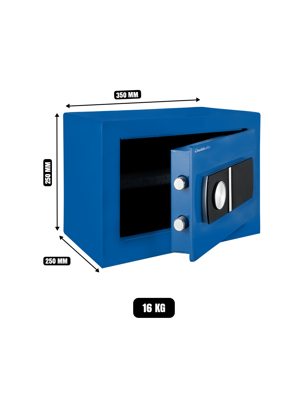 CHUBBSAFES HOMESTAR MODEL 17E SAFE (Blue)