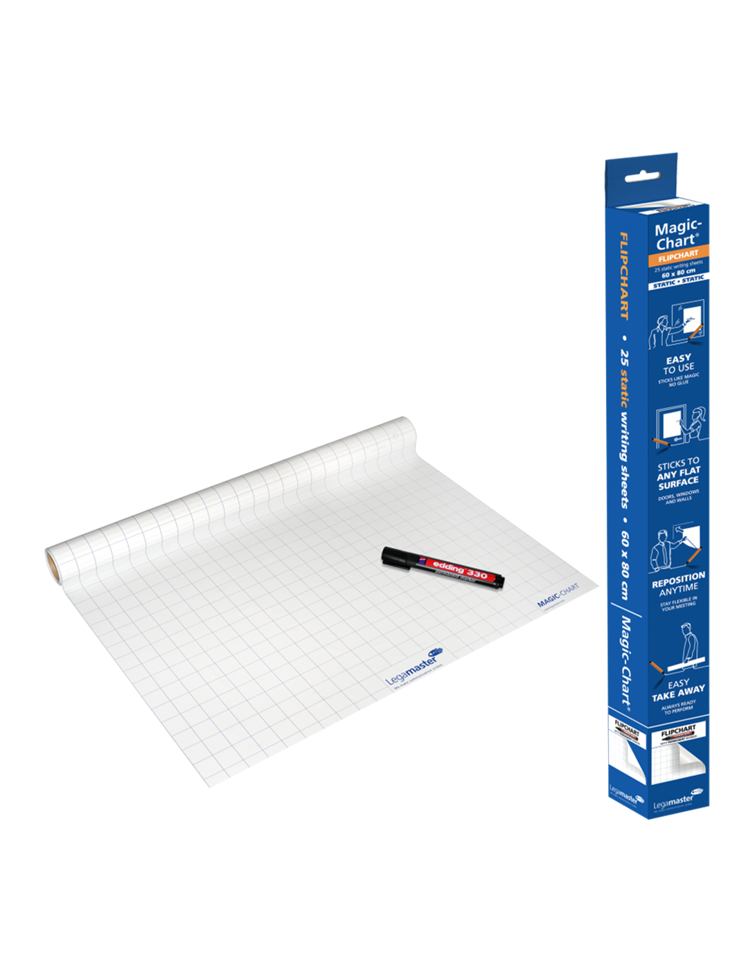 Buy Legamaster Magic Chart Flipchart Foil 60x80 cm