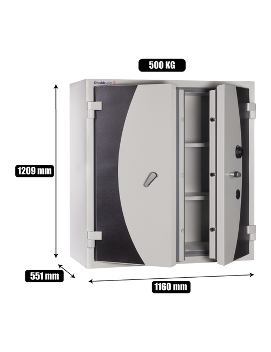 Chubbsafes Document Protection Cabinet M-400L (400W)