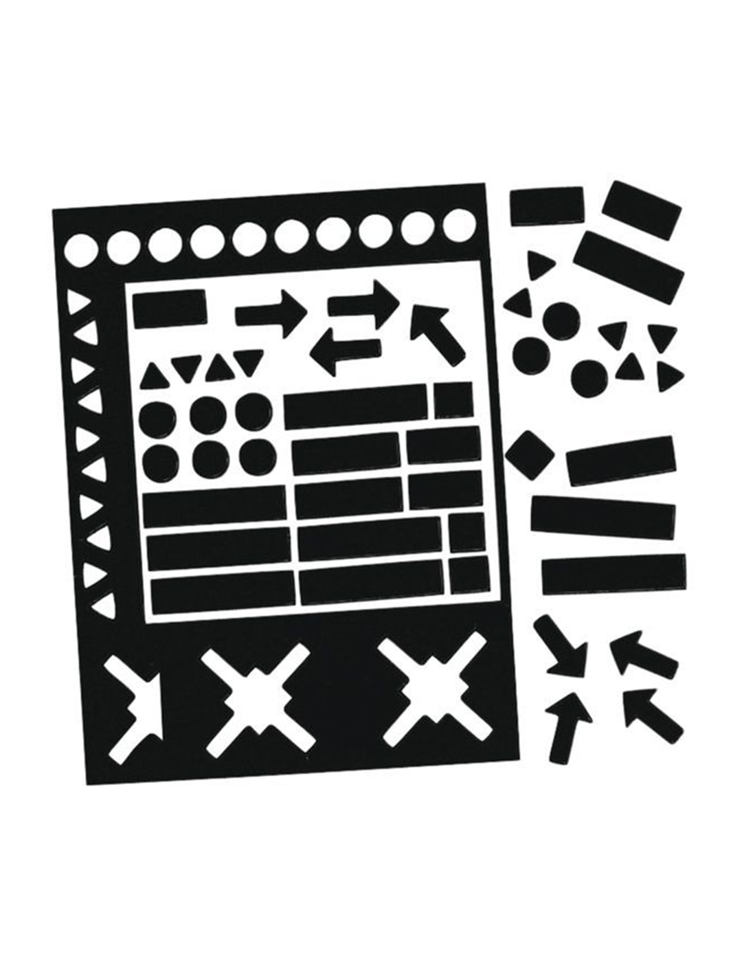 Legamaster Magnetic Symbols Black 20 mm