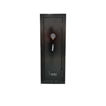 Format Liberty Safe DL12W – 60 Min Fire Rated, S&G Electronic Lock, Black
