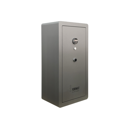 Format Safe DS17-F (SC1500) – 45 Min Fire Rated, Fingerprint Lock, Grey