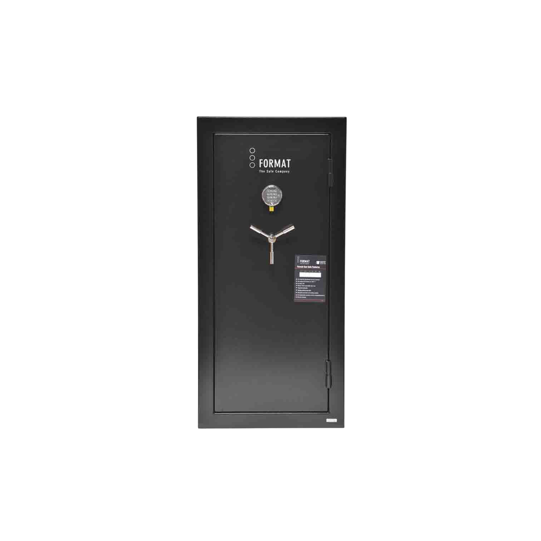 Format Liberty Safe DL19 – 60 Min Fire Rated, S&G Electronic Lock, Black