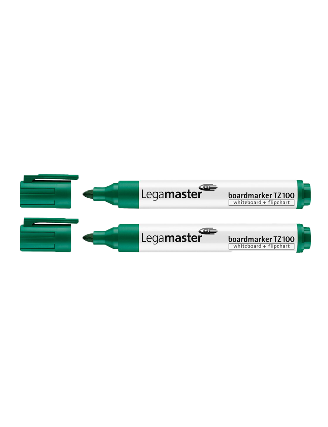 LEGAMASTER BOARD MARKER TZ 100 PACK OF 2 GREEN 7-110504-2