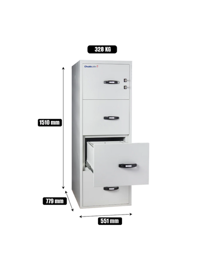 Chubbsafes Fire File 31 M-270 (4 Drawers)