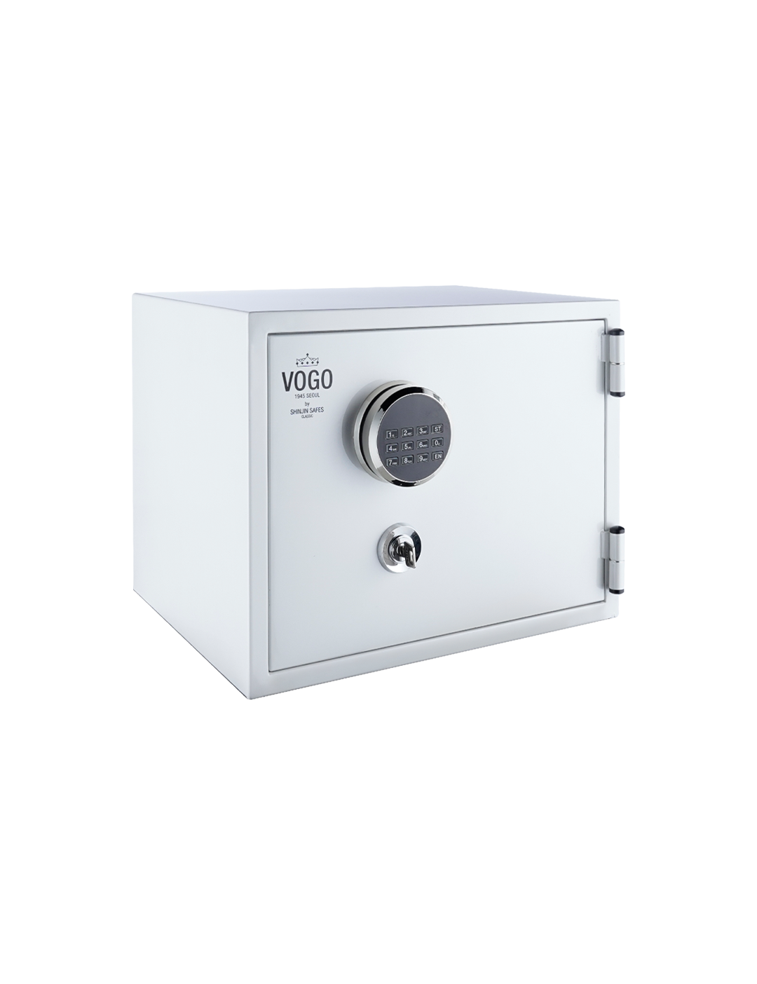 SHINJIN VOGO SAFES FIRE RESISTANT SAFE, MODEL VGF-360 White crystal