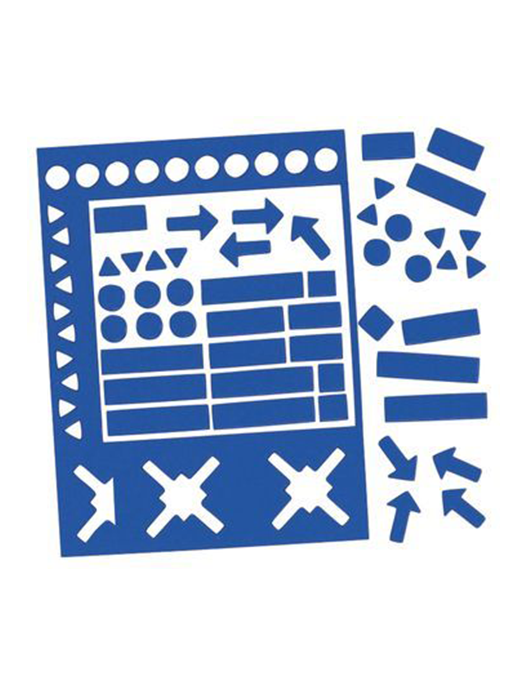 Legamaster Magnetic Symbols Blue 20 mm