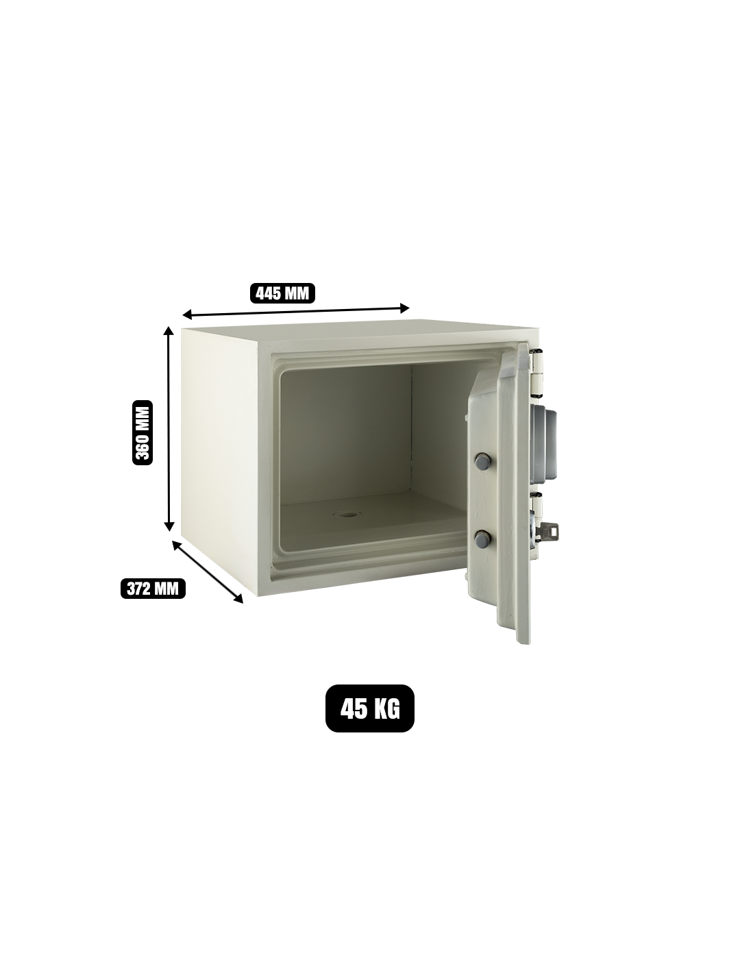 SAFE-TECH FIRE RESISTANT SAFE MODEL GB-T360 UAE | Axon Business System