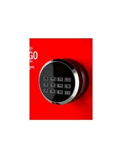SHINJIN VOGO SAFE MODEL VGF-360 Red UAE | Axon Business Systems