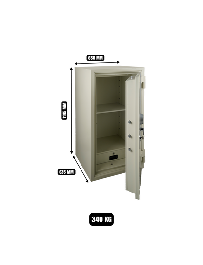 SAFE-TECH FIRE RESISTANT SAFE MODEL GB-T1220 UAE | Axon Business Syste